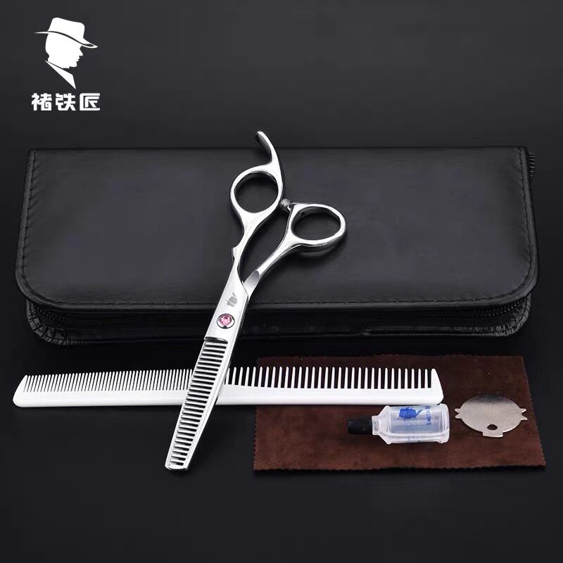 褚铁匠专业理发剪刀美发剪刀刘海打薄剪子剃毛寸碎发牙剪头发工具