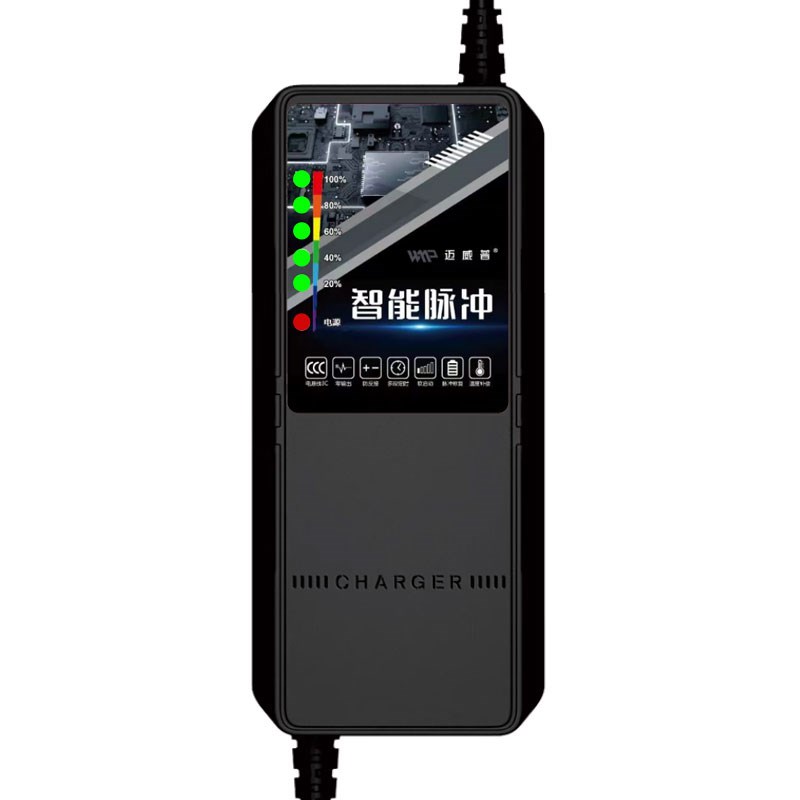适用天能电池电动车电瓶充电器48V12AH60V20AH72V30A新国标石墨烯