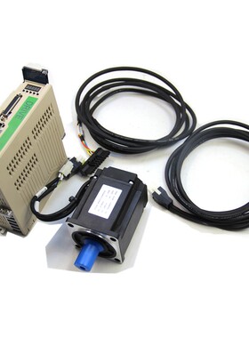 400W750W伺服电机套装60 80法兰2.4NM 3000转轴径19mm现货360度