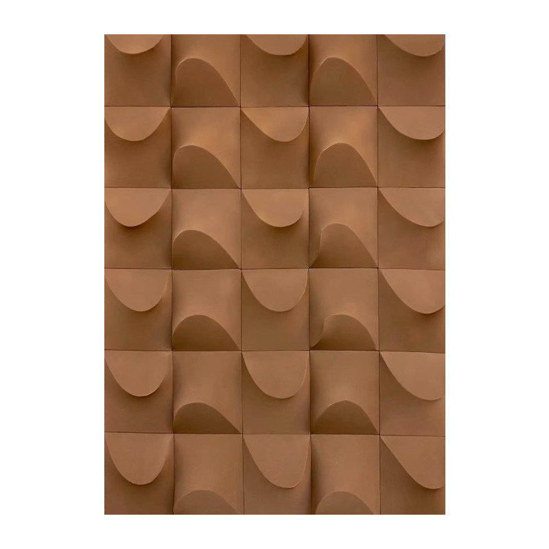 入户玄关装饰画沙发背景墙橙色高级感挂画3d立体浮雕壁画高级感