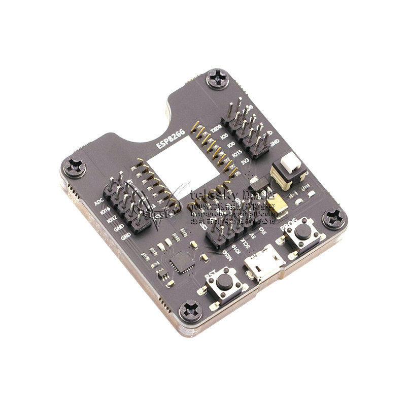 ESP8266测试架模块 烧录器 一键下载 支持ESP12S ESP07S等模组