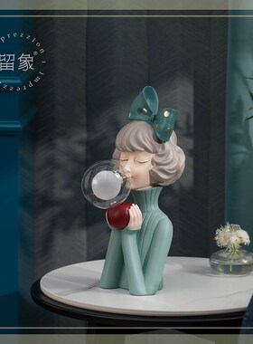 留象北欧卧室床头小夜灯泡泡女孩装饰氛围灯摆件网红创意生日礼物