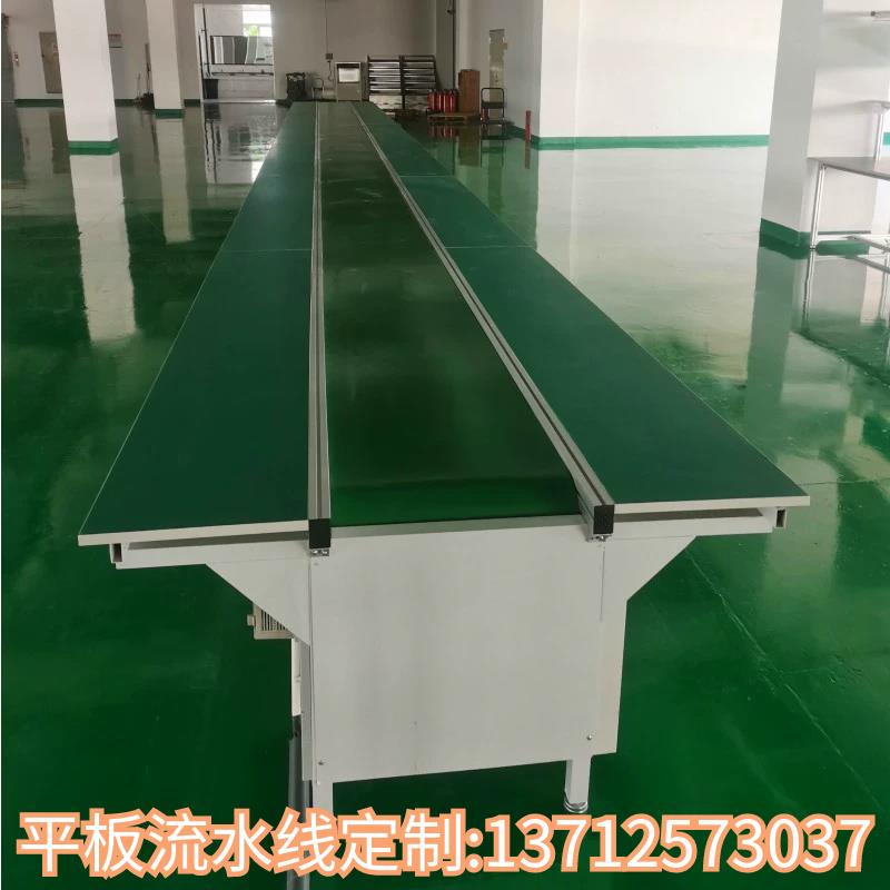 车间生产线工作台流水线无动力滚筒装配线带灯工作台防静电生产线
