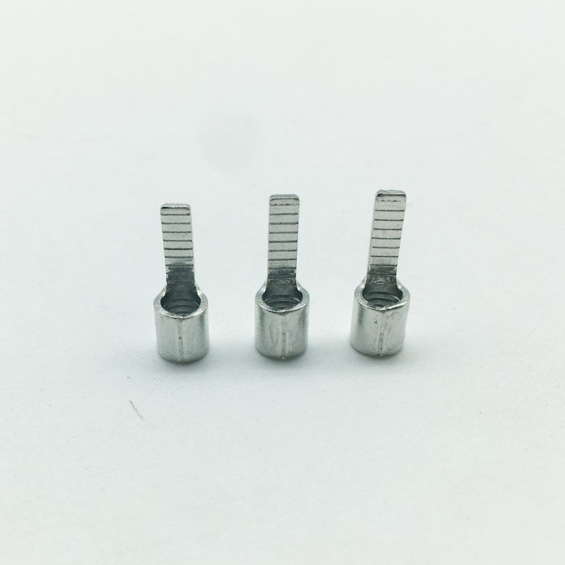 DBN5.5-10 裸端头 片形接线端子4-6平方 接线鼻子 紫铜 1000只