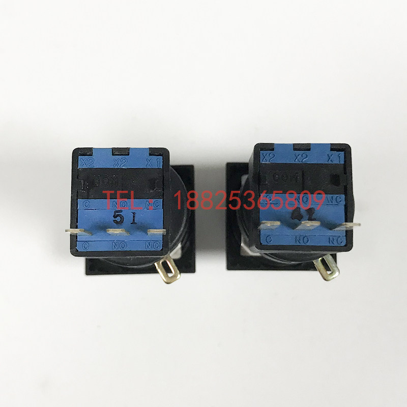 IDEC钥匙开关按钮HA-C1 HA-C2 HA-C5 HA-C6机床电子锁2档开关旋钮