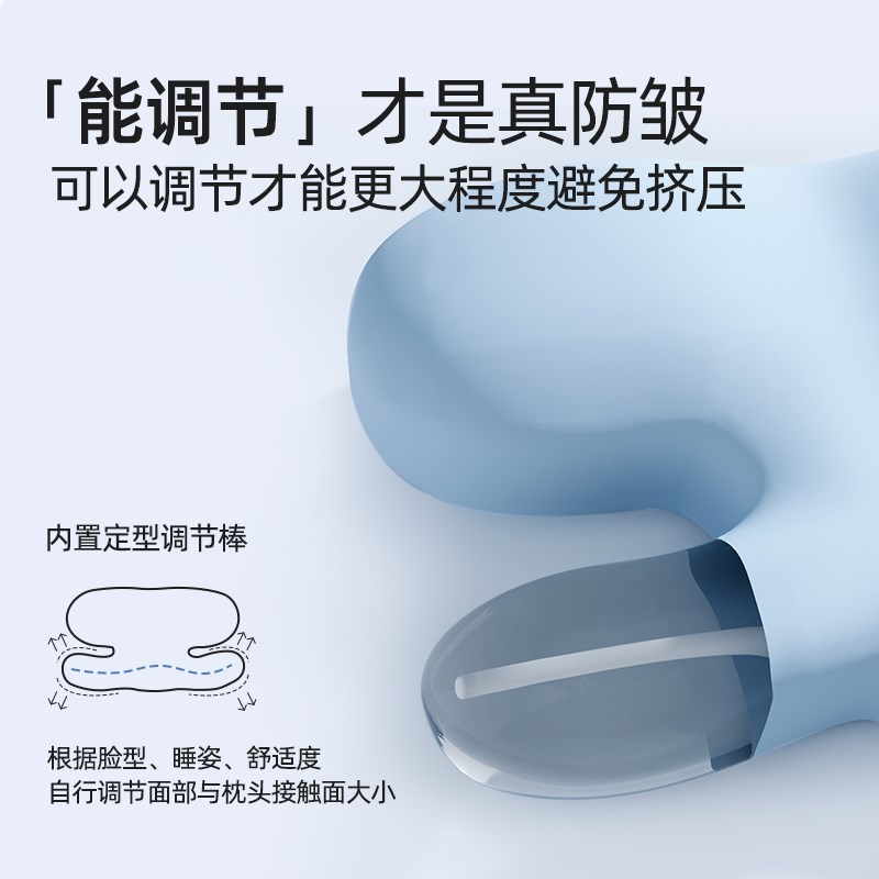 美容枕不压脸防法令纹深度睡眠失眠护颈椎助睡眠成人侧睡专用枕头
