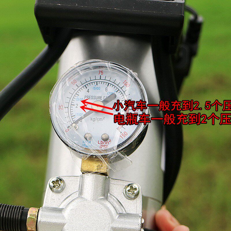 车载电车电动充气泵通用打气棒摩托车充气泵自动打气泵电动车充气
