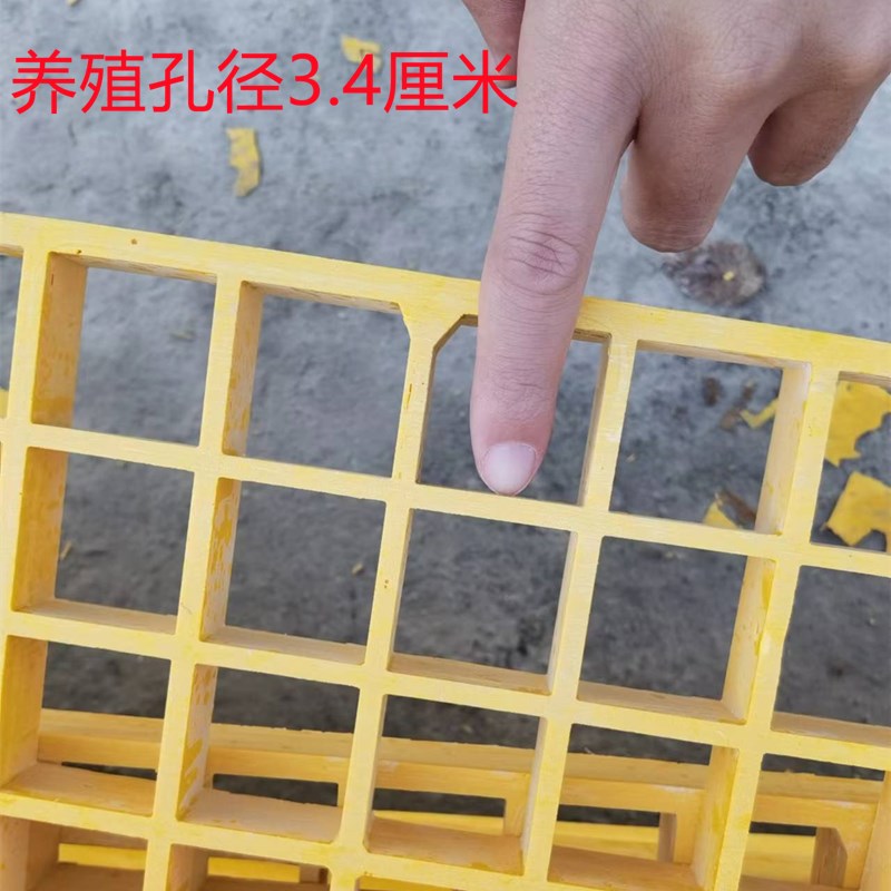 鸽舍地网养殖鸽子漏粪板鸽笼专用底网公棚地网玻璃钢格栅养殖平台