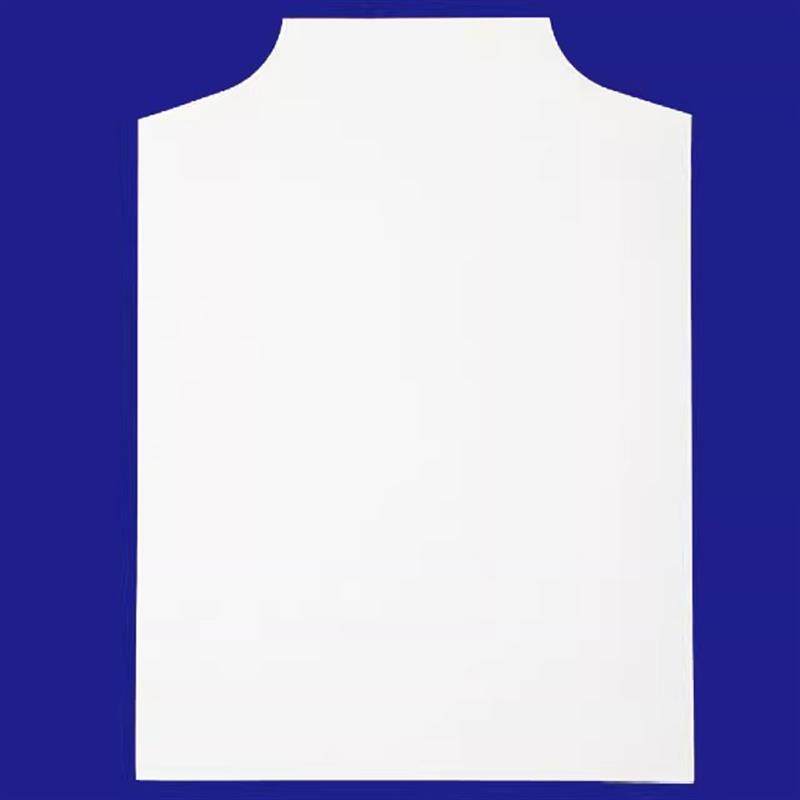 双面白卡纸服装包装纸衣服内衬纸板叠衣服内衬卡纸高档定制硬纸板