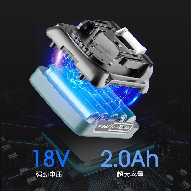 MINLI锂电曲线锯家用电锯多功能手持木板线锯小型切割机木工工具