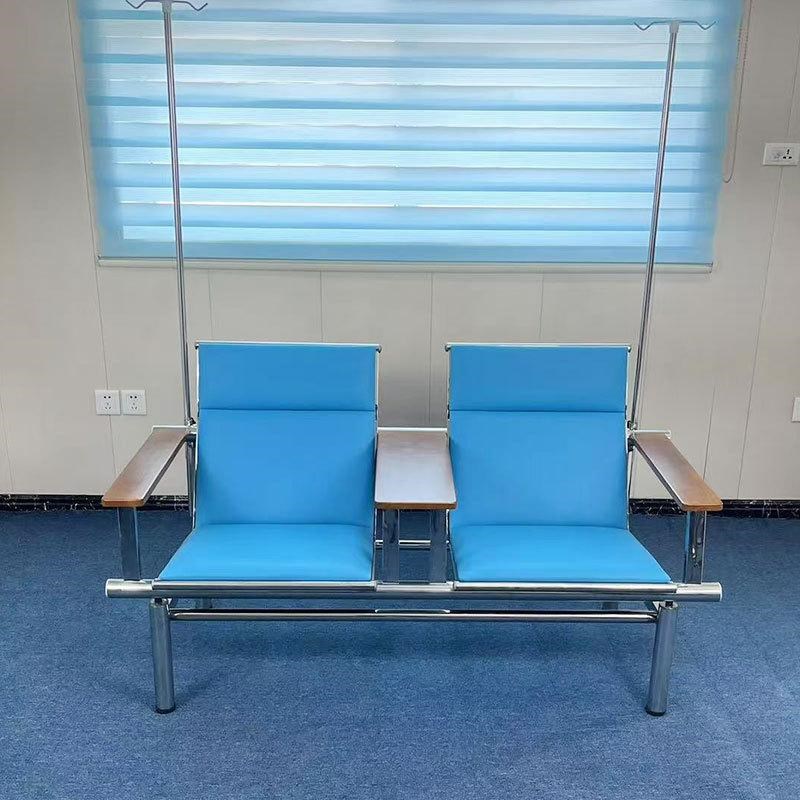 医院输液椅不锈钢加固点滴椅医疗诊所用候诊排椅沙发三人位吊针椅
