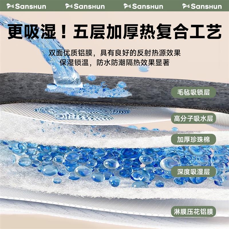 床上隔潮垫学生宿舍可家用防潮垫加厚便携可折叠防霉毛毡铝膜吸湿