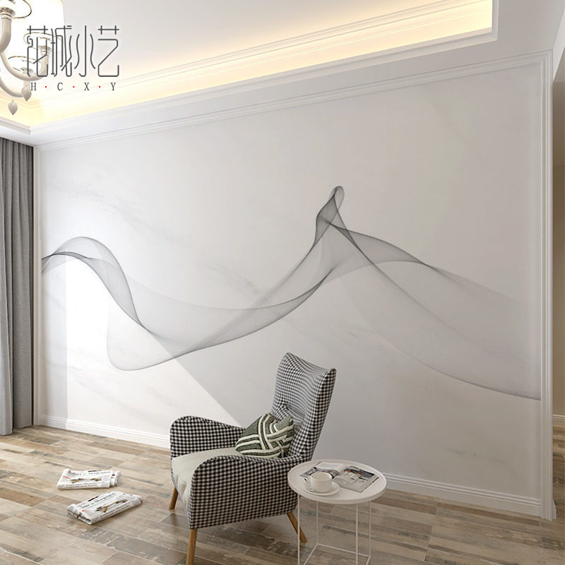 2021新款3d电视背景墙壁纸客厅5d立体壁画影视墙布8d现代简约壁纸