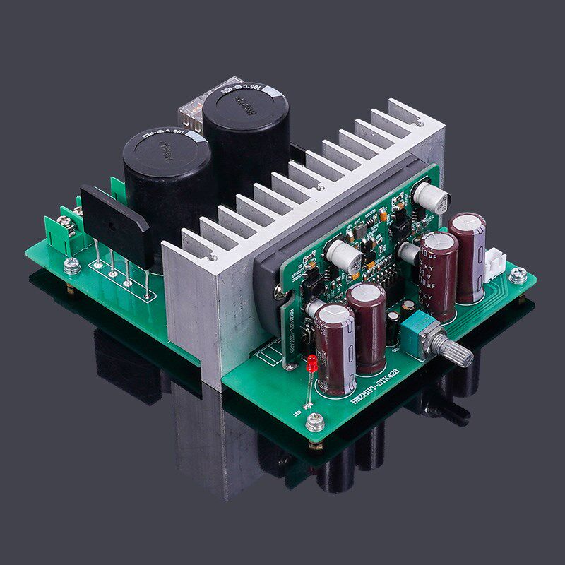 伟良STK428-640厚膜发烧级hifi功放板成品200WX2 D类大功率放大器