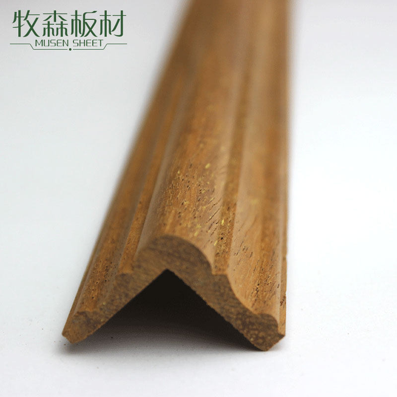 印尼菠萝格进口烘干阴角线阳角线封边实木线条吊顶阳台装饰木定制