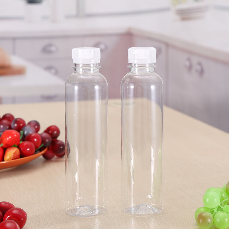 300ml一次性塑料瓶子有盖pet空瓶矿泉水酵素豆浆奶茶饮料瓶果汁瓶