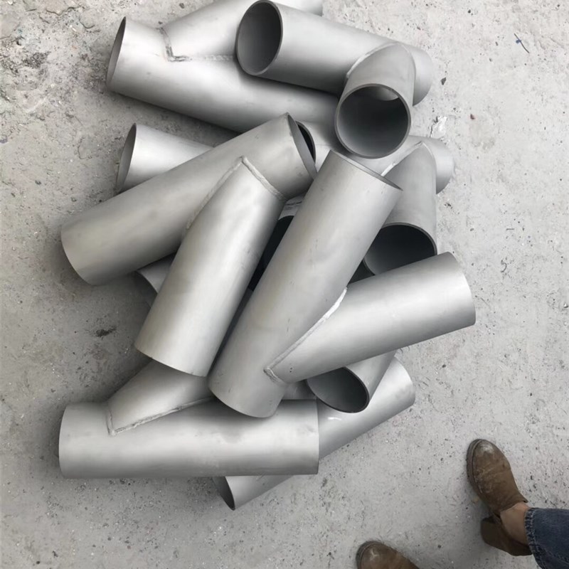 不锈钢Y型三通219*4厂家直销按需定制.304.316L材质
