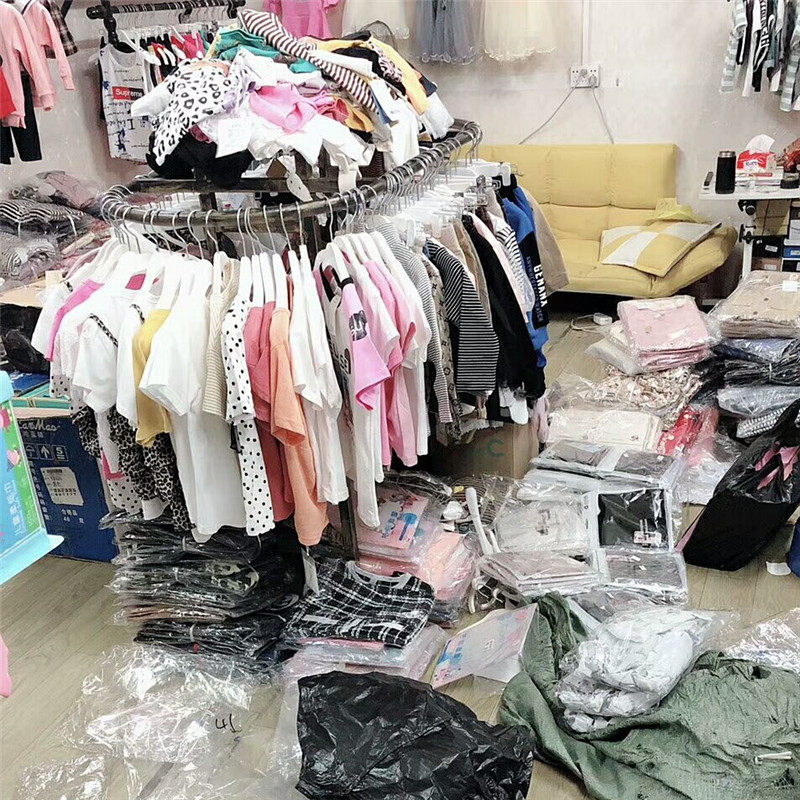 铁艺服装店展示架落地式童装装饰货架椭圆形女装挂衣服架子中岛架