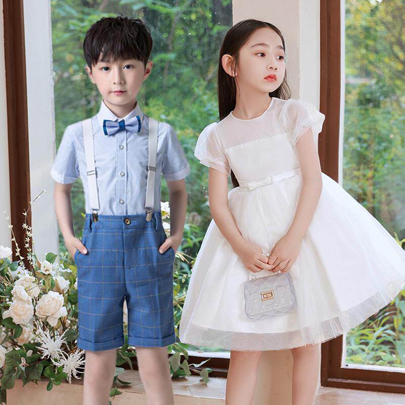 六一儿童大合唱演出服装小学生合唱服幼儿园表演服装西装礼服套装