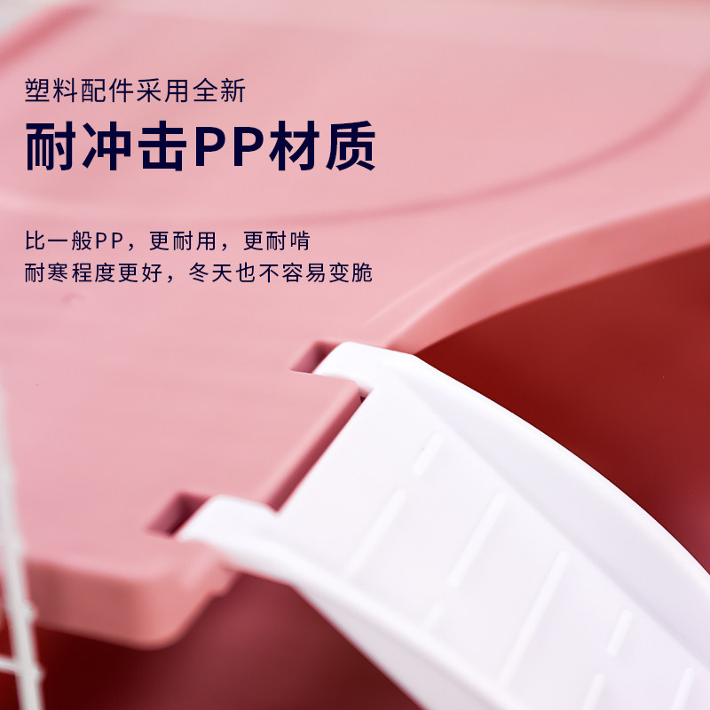 达洋仓鼠笼大型47基加高底盘金丝熊特大号DIY笼双层二层平台H47