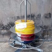 电工放线器放线架穿线工具放线盘线滚子绕线架放线神器0 16平方