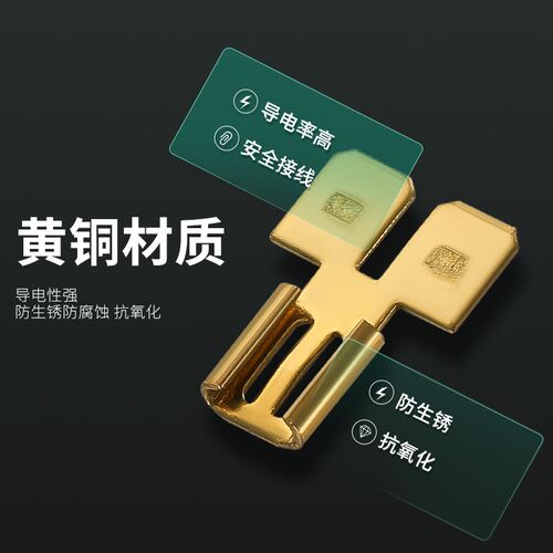 6.3 插簧带双头6.3 插片61765-1