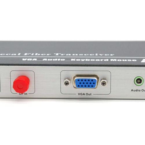 KVM高清光端机 VGA带USB/键盘/鼠标/音频KVM光纤延长器 VGA光端机