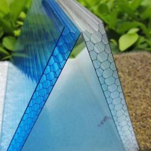 PC透明PC耐力板展示柜板二层四层蜂窝温室大棚家俱隔断专用板