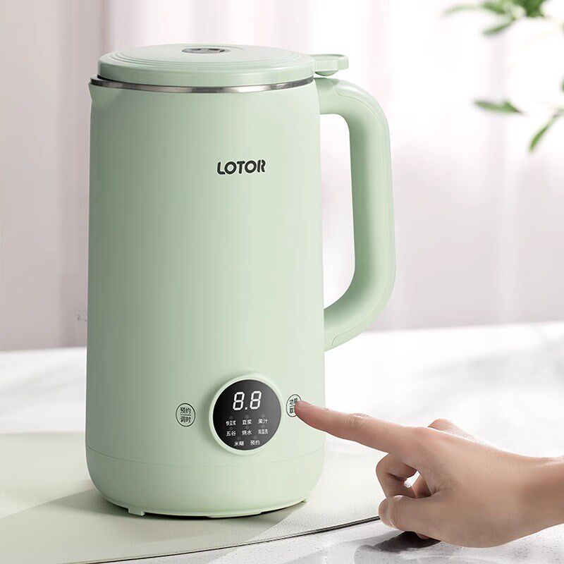 LOTOR全钢316破壁豆浆机1.6L大容量家用2025免煮免滤自动榨汁机