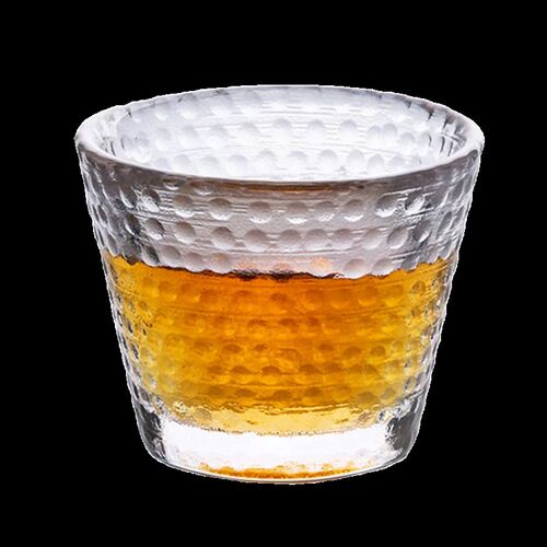小号手冲清酒杯子主人杯小茶杯品尝品鉴杯品茗小酒杯日式简约玻璃