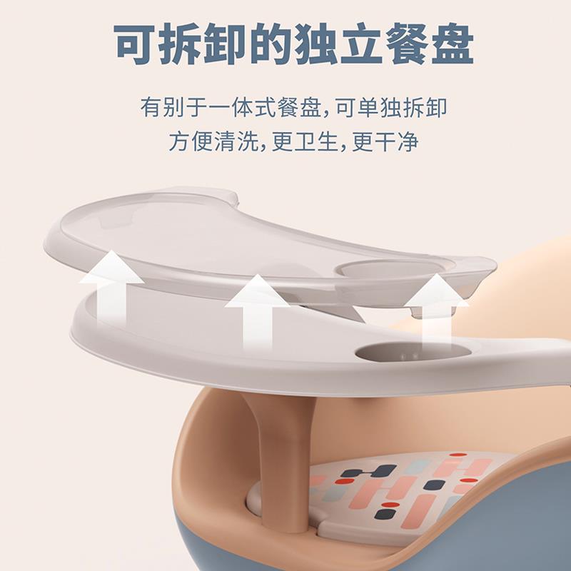 儿童凳子宝宝吃饭餐椅婴儿叫叫椅带靠背沙发座椅家用小板凳矮椅子