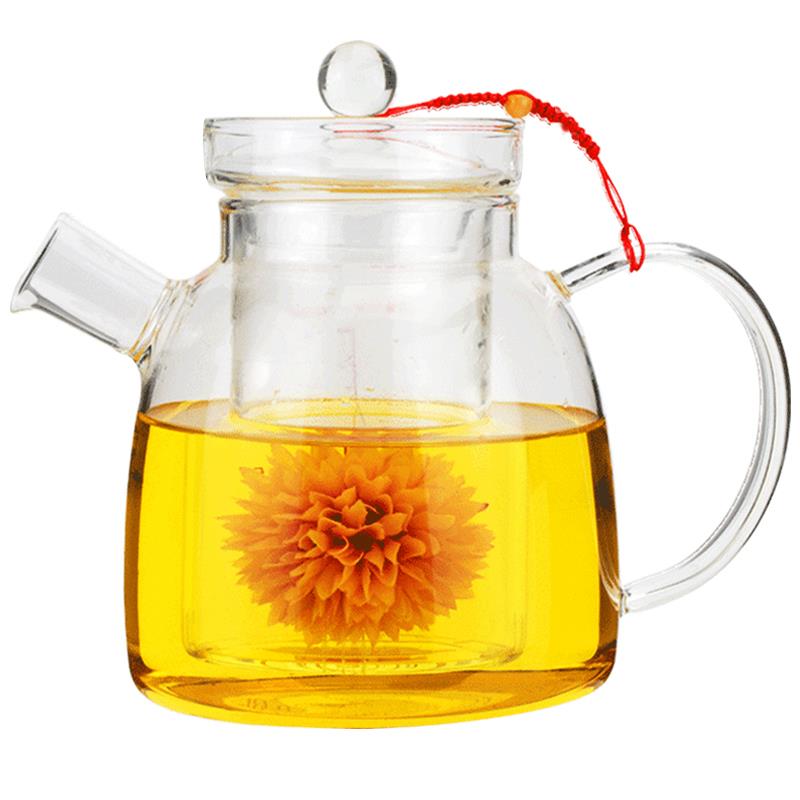平板电磁炉专用玻璃烧水壶耐热透明平底茶具电陶炉养生煮茶壶家用