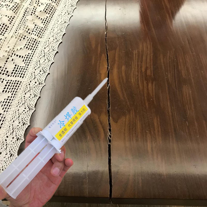 木头胶水家私裂缝修复专用无机胶水环保无味实木家具断裂修复补缝