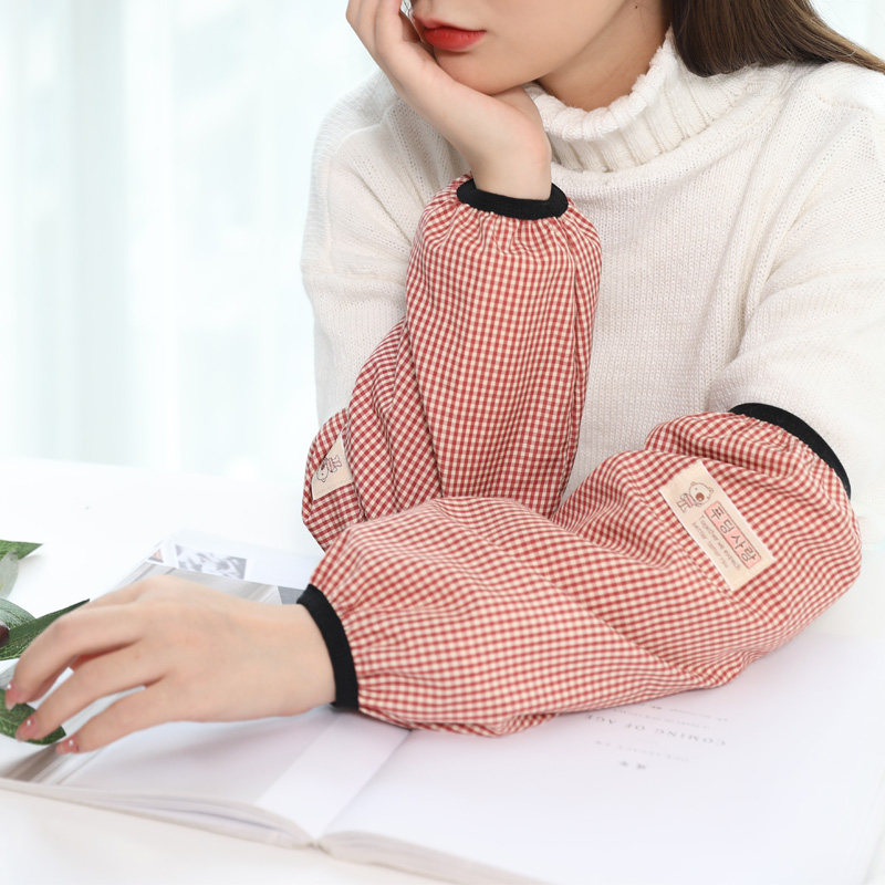 袖套女长款工作成人套袖办公厨房家用春秋防污防脏护袖冬季手袖头