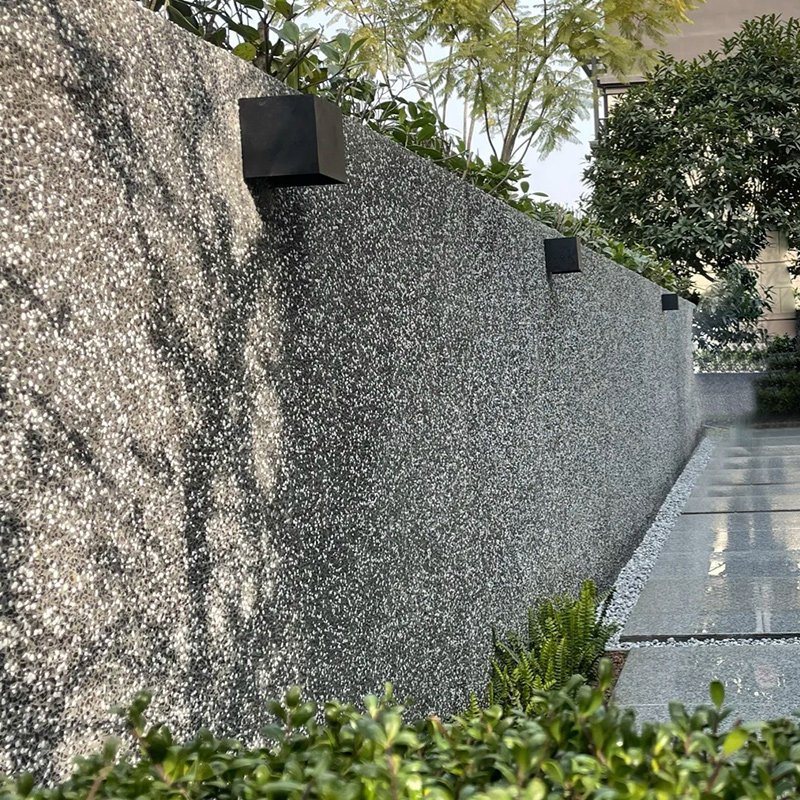 水洗石材料墙面涂料室内外墙体地面装饰艺术涂料水刷石彩色小石子