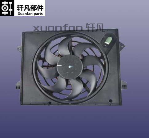 适用奇瑞捷途X70冷却风扇 散热器风扇带电机总成K09-1308010