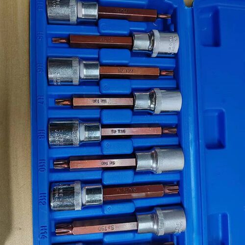 1/2电扳手旋具头套筒T20-60内六花建星型12角梅花六棱H六角M5-M18