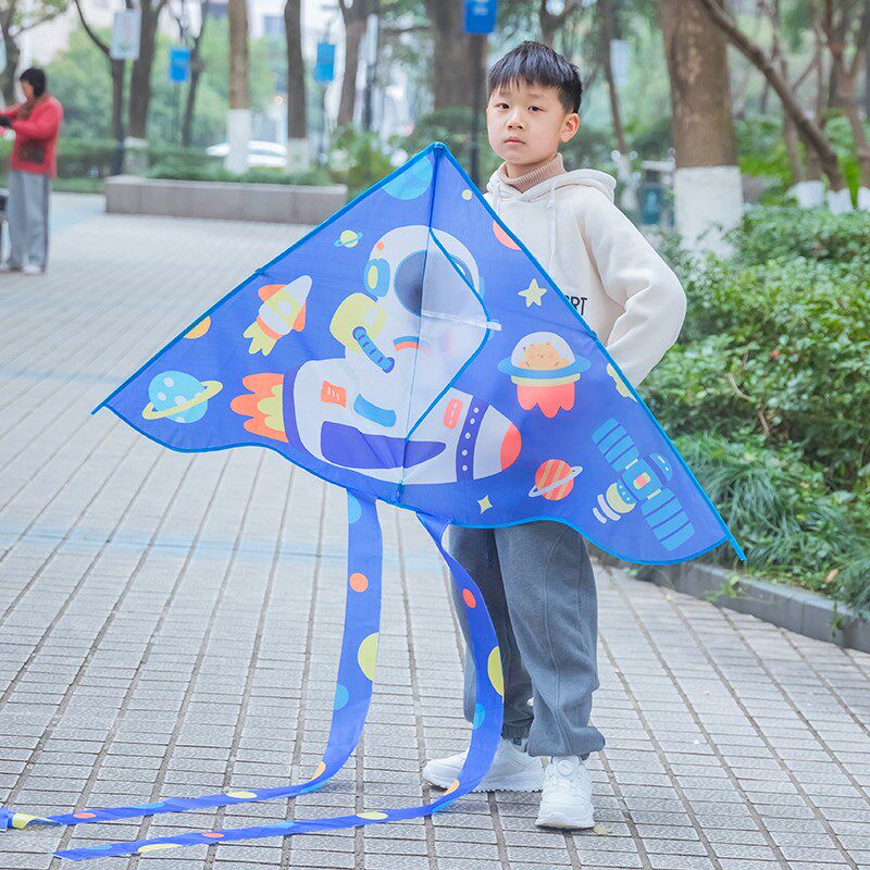 儿童卡通风筝2023新款微风易飞手持可爱大人网红小孩专用潍坊风筝