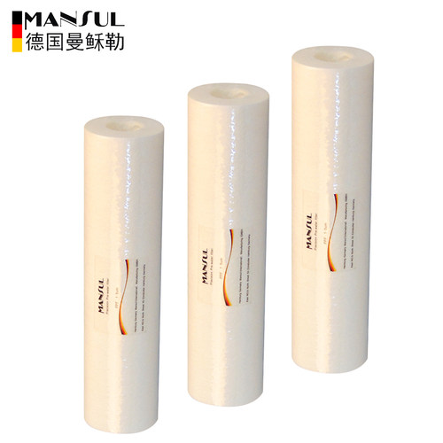 曼稣勒(Mansul)净水器通用滤芯 10寸PP棉滤芯 家用过滤棉三只装