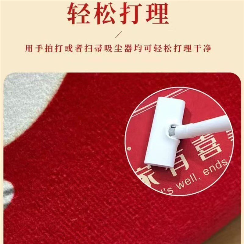 高级商业门垫地垫商铺门口地垫店面美发迎宾地毯开 业装饰布