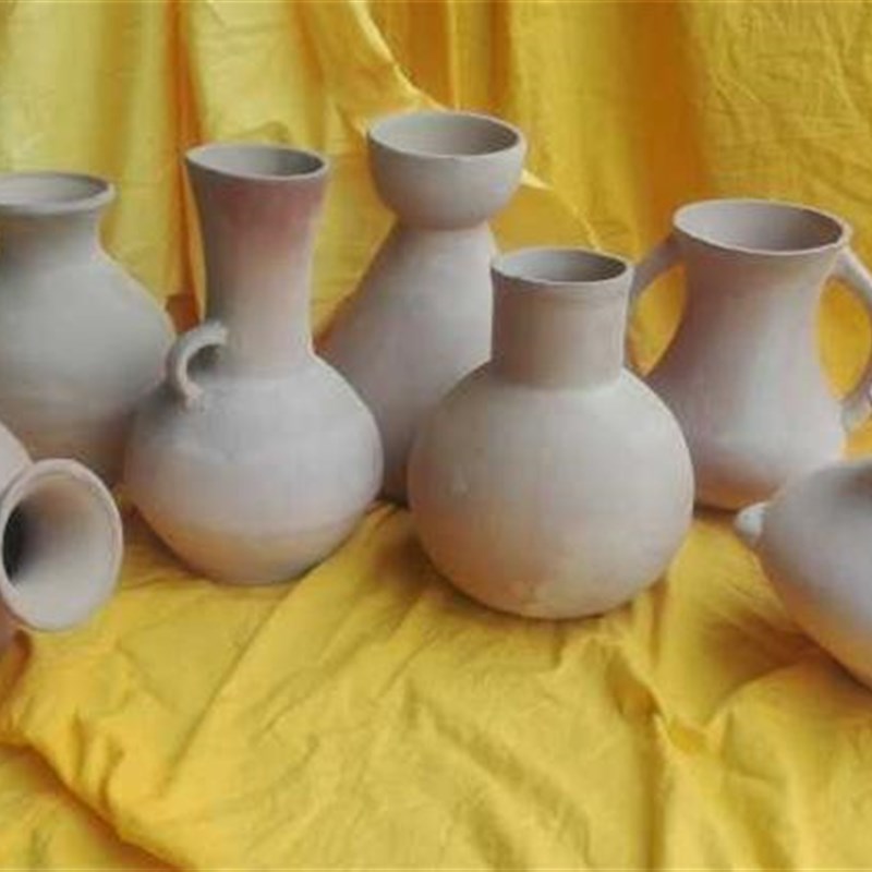 美术教具美术用品画材全陶罐 土陶罐可绘陶瓷器素描静物7件套装
