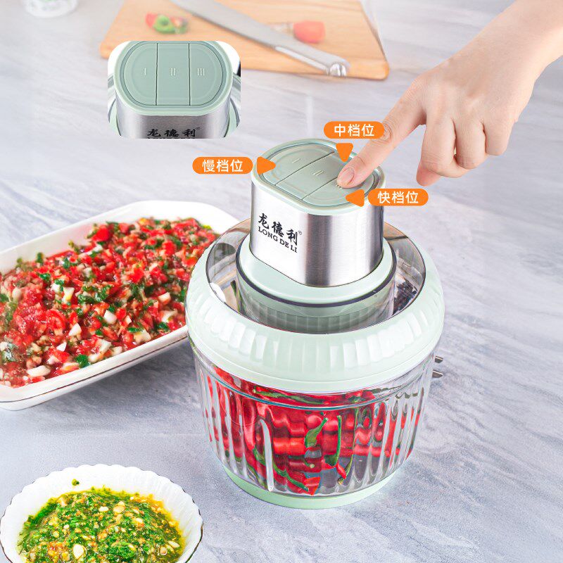 绞肉机家用全自动多功能电动蒜泥神器婴儿宝宝料理机搅碎机辅食机