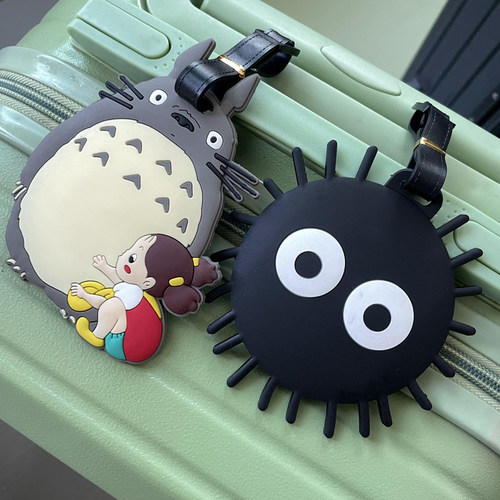 日漫萌宠龙猫与千寻识别标识牌