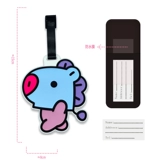 Мультяшный чемодан, защитная сумка для путешествий, Южная Корея