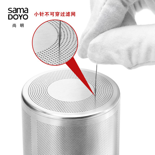 尚明玻璃壶耐热玻璃耐高温茶壶 办公室茶具 304不锈钢壶尚明茶具