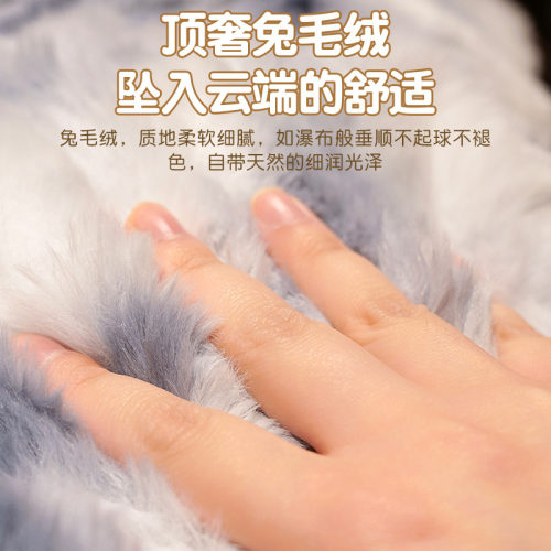 猫爪坐垫办公室久坐椅垫椅子垫地上连身一体靠背靠枕学生座椅靠垫