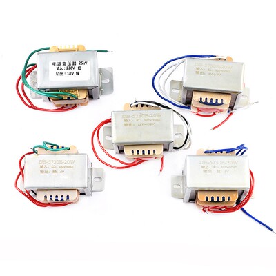 电源变压器EI57*30 20/25W 220V转6V9V12V15V18V24V单双 纯铜20VA