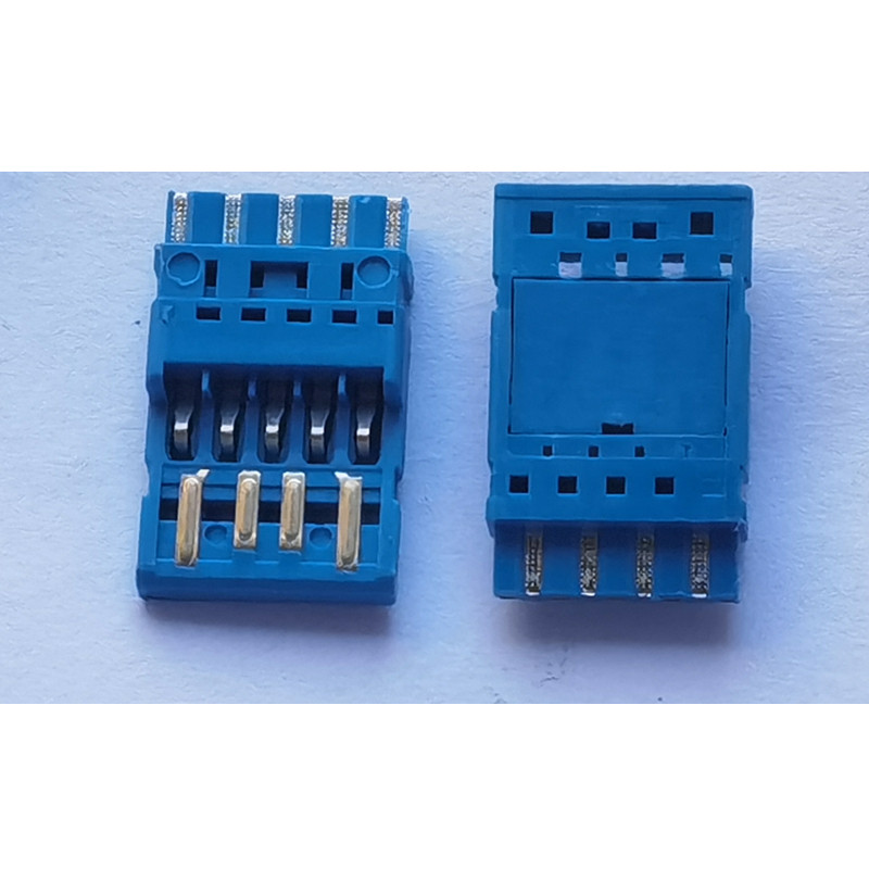 USB AM3.0 公头连接器数据线接口DIY电子配件A型公座焊接式三件套