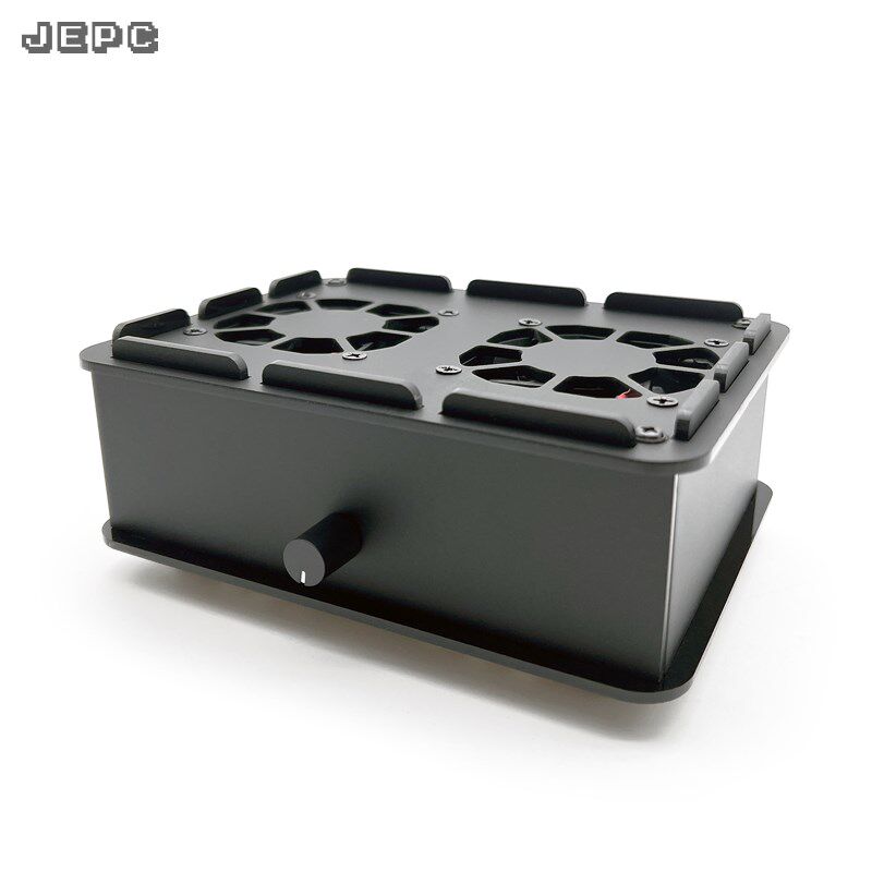 10x14CM长方形通用散热器底座路由器交换主电视机顶盒迷你电脑