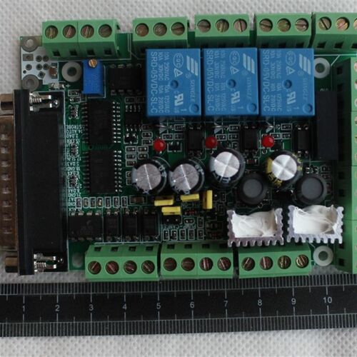 雕刻机接口板 MACH3控制接口板 DIY CNC 高压 6轴接口板